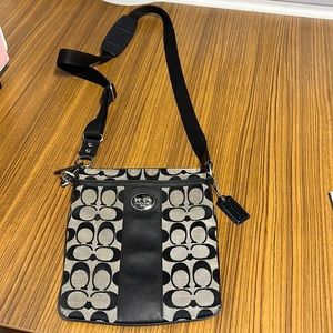 Coach messenger bag.